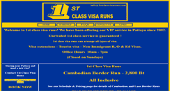 Desktop Screenshot of 1stclassvisaruns.com